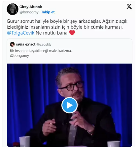 tolga cevik en sevdigi komedyeni acikladi